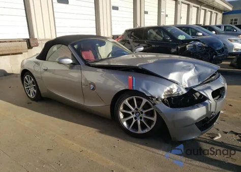 2007 BMW Z4 3.0 from USA, damaged, VIN 4USBU33547LW60647